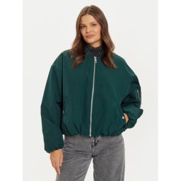 ONLY Яке бомбър Holly 15322124 Зелен Loose Fit