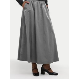 Kaffe Пола тип трапец Evi 10552315 Сив Regular Fit