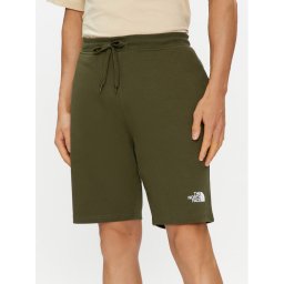 The North Face Спортни шорти Graphic NF0A3S4F Зелен Regular Fit