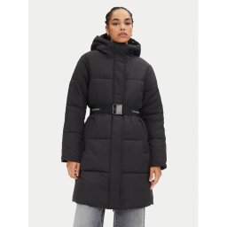 Calvin Klein Jeans Зимно яке J20J224122 Черен Relaxed Fit
