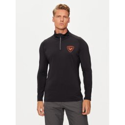 Rossignol Термооблекло горна част Hero RLNML14 Черен Slim Fit