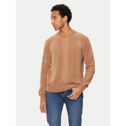 Liu Jo Пуловер QF4212 MA29P Кафяв Regular Fit