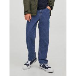 Jack & Jones Junior Дънки 12221414 Син Relaxed Fit