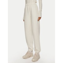 Calvin Klein Jeans Долнище анцуг J20J223920 Бял Regular Fit