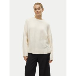 Vero Moda Пуловер Boom 10320463 Екрю Loose Fit