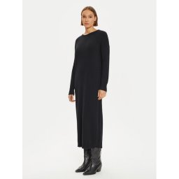 Liu Jo Плетена рокля WF4533 MS009 Черен Regular Fit