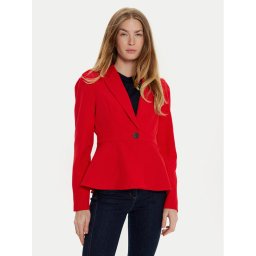 Vero Moda Сако Tahina 10318703 Червен Slim Fit