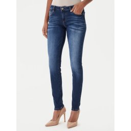 Guess Дънки Annette W2YA99 D4Q03 Тъмносин Skinny Fit