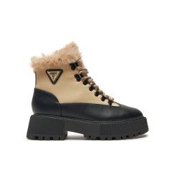 Guess Туристически oбувки Rezim FLFREZ ELE10 Бежов