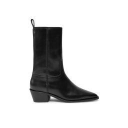 Calvin Klein Jeans Боти Cowboy YW0YW01679 Черен