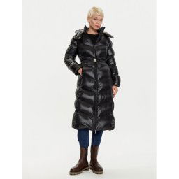 BOSS Зимно палто Pamaxi3 50524624 Черен Regular Fit