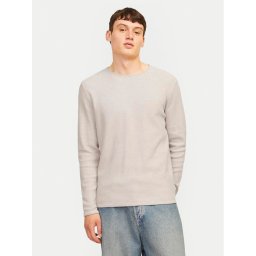 Jack & Jones Пуловер Cooper 12258407 Бежов Regular Fit