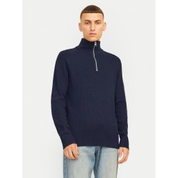 Jack & Jones Пуловер Perfect 12257773 Тъмносин Regular Fit