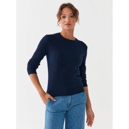 United Colors Of Benetton Пуловер 1002D1K01 Тъмносин Regular Fit