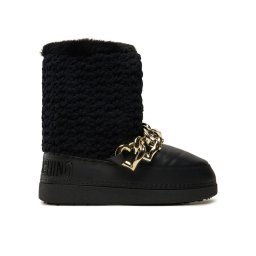 LOVE MOSCHINO Апрески JA24322G0LISI000 Черен