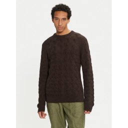 Selected Homme Пуловер 16094503 Кафяв Regular Fit