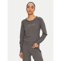 Liu Jo Sport Пуловер TF4286 MS63L Сив Regular Fit