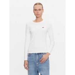 Levi's® Блуза Essential Housemark 000KL-0000 Бял Regular Fit