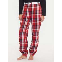 Tommy Hilfiger Долнище на пижама UW0UW05634 Червен Regular Fit