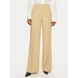 United Colors Of Benetton Текстилни панталони 4962DF01Z Бежов Wide Leg