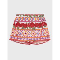 Guess Шорти от плат J3GD05 WFBN0 Цветен Relaxed Fit