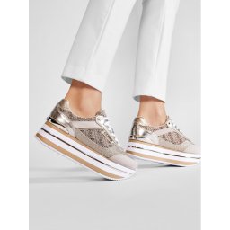 Guess Сникърси Hansin2 FL5HNS FAL12 Златист