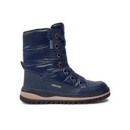Geox Ботуши J Adelhide Girl B Ab J16EWA 0LVBC C4002 S Тъмносин