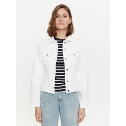 Tommy Hilfiger Дънково яке WW0WW41336 Бял Regular Fit