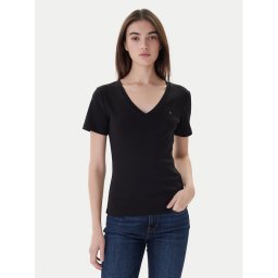 Tommy Hilfiger Тишърт New Cody WW0WW40584 Черен Slim Fit