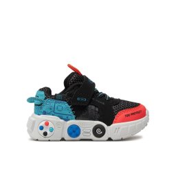 Skechers Сникърси Lil Gametronix 402262N/BKMT Черен