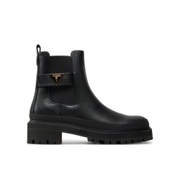 Guess Боти Bensly FLFBEN ELE10 Черен