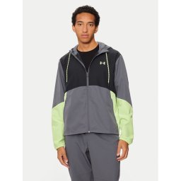 Under Armour Ветровка Ua Legacy Windbreaker 1382875 Сив Regular Fit