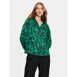 Liu Jo Риза WF4523 TS097 Зелен Regular Fit