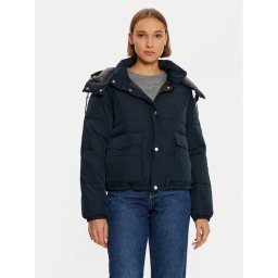 Lee Пухено яке 112355162 Черен Relaxed Fit