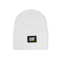 CAT Footwear Шапка Label Cuff 1090026 Бял
