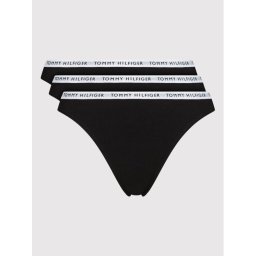 Tommy Hilfiger Комплект бикини UW0UW02828 Черен