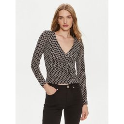 Marciano Guess Блуза 4YGP00 6262A Черен Slim Fit