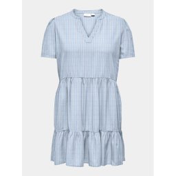 ONLY Carmakoma Лятна рокля Cartiri 15311976 Светлосиньо Regular Fit