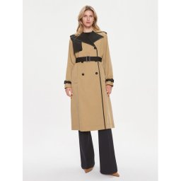 Boss Тренч Caduca 50505713 Бежов Regular Fit