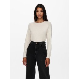 ONLY Пуловер Rica 15204279 Бежов Regular Fit