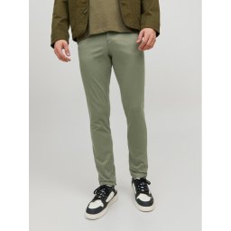 Jack & Jones Чино панталони Marco 12150148 Зелен Slim Fit