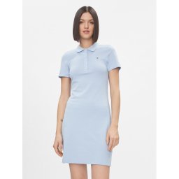 Tommy Hilfiger Ежедневна рокля 1985 WW0WW37853 Светлосиньо Slim Fit