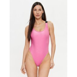 Calvin Klein Swimwear Бански костюм KW0KW02393 Розов