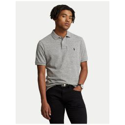 Polo Ralph Lauren Тениска с яка и копчета 710548797011 Сив Slim Fit