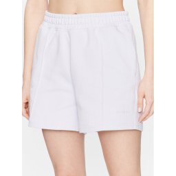 New Balance Спортни шорти WS23552 Виолетов Relaxed Fit