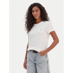 Tommy Hilfiger Тишърт WW0WW22043 Бял Regular Fit