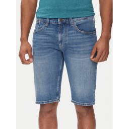 Tommy Jeans Дънкови шорти Ronnie DM0DM18792 Син Slim Fit