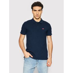 Levi's® Тениска с яка и копчета Standard Housemarked 35883-0005 Тъмносин Regular Fit