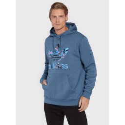 adidas Суитшърт Camo Series Infill HK2802 Тъмносин Regular Fit