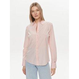 Tommy Hilfiger Риза WW0WW43344 Розов Regular Fit
